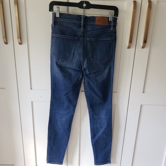 Madewell Jeans Lot 3 Womens 25 9" High Riser Skinny Blue Gray Black - Picture 6 of 16